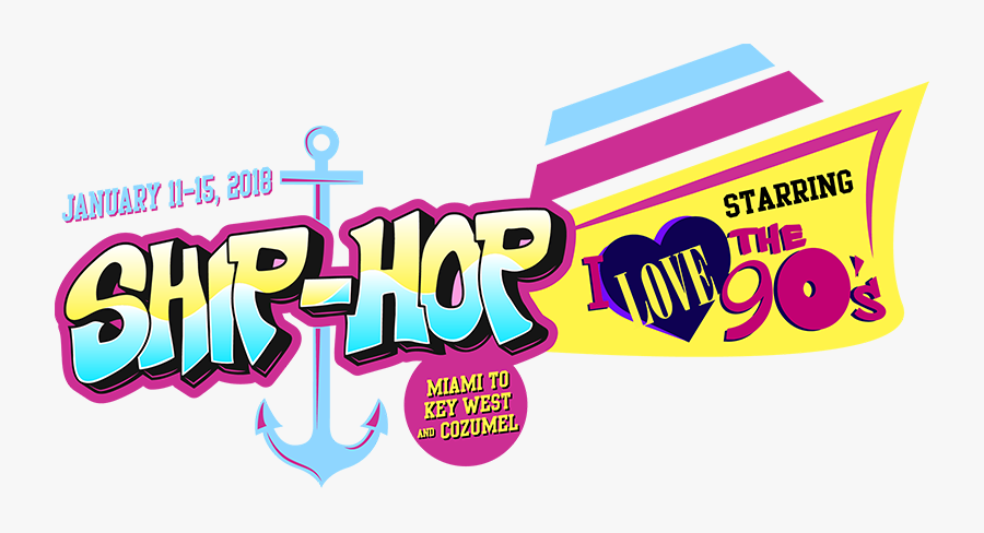 I Love The 90s Tour - Graphic Design, Transparent Clipart