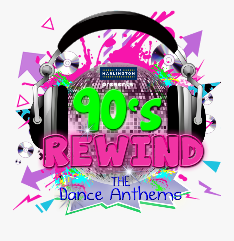 Transparent 90s Party Png, Transparent Clipart