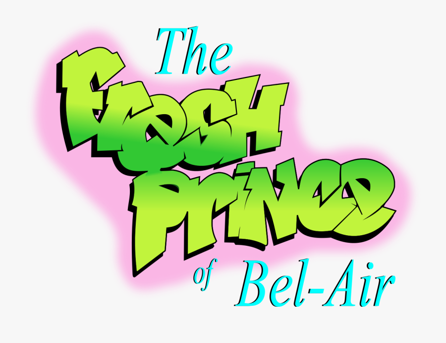 Fresh Prince Logo From The 90"s - Fresh Prince Of Bel Air Writing, Transparent Clipart