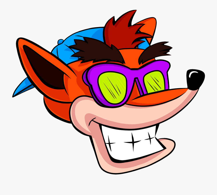 90"s Cool Guy Crash - Cartoon, Transparent Clipart