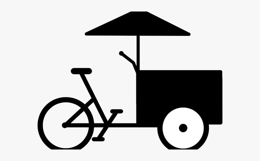 Cargo Bike Icon Free, Transparent Clipart