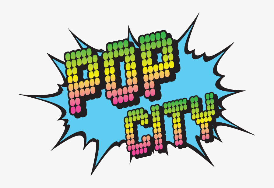 Pop City - Illustration, Transparent Clipart