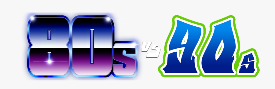 80s V 90s Png, Transparent Clipart