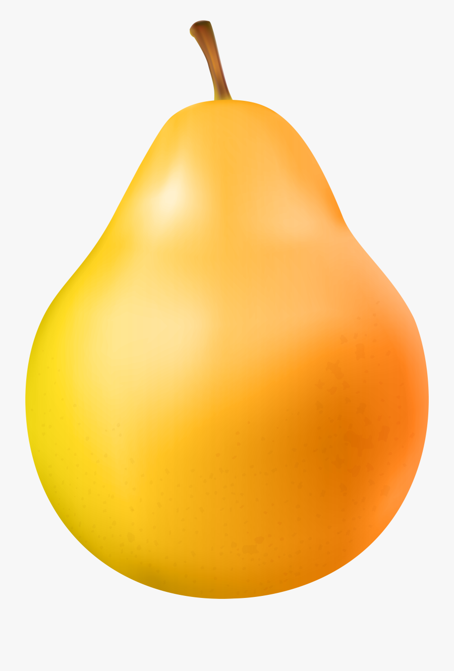 Calabaza Pear Winter Squash, Transparent Clipart