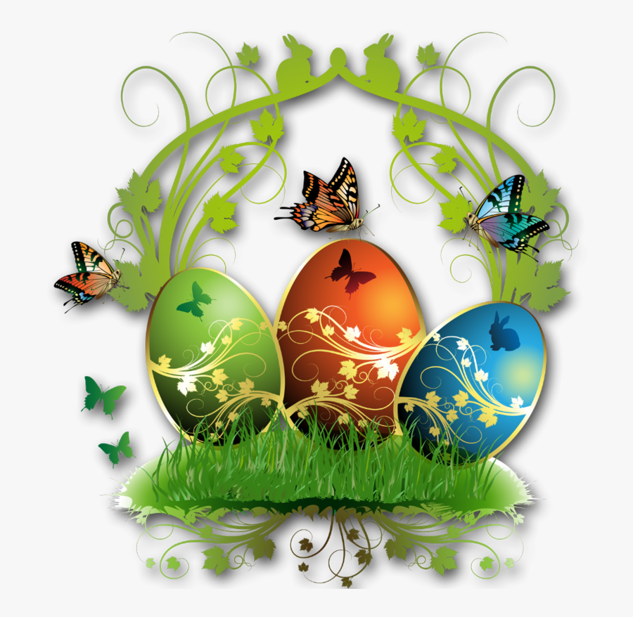 Easter Eggs Decoration Gallery - Transparent Decorated Easter Eggs, Transparent Clipart