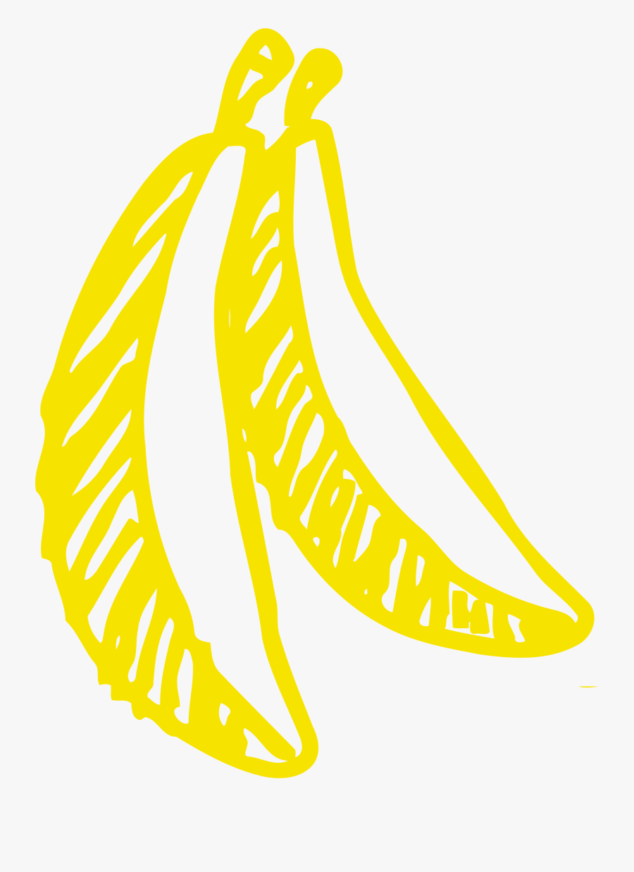 People Clipart Banana - Вектор Банан Png, Transparent Clipart