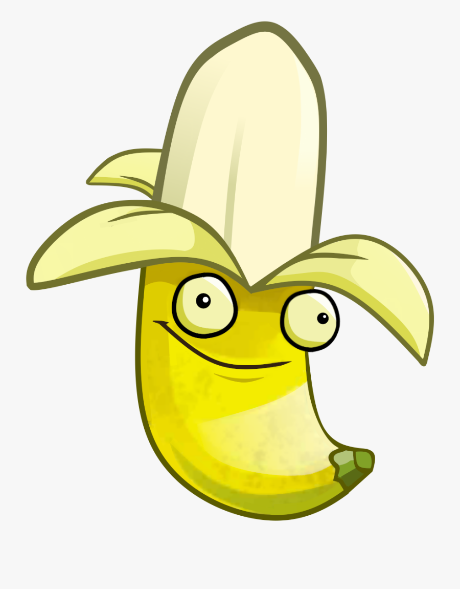 Clipart Banana 2 Banana - Pvz Heroes Banana Launcher, Transparent Clipart