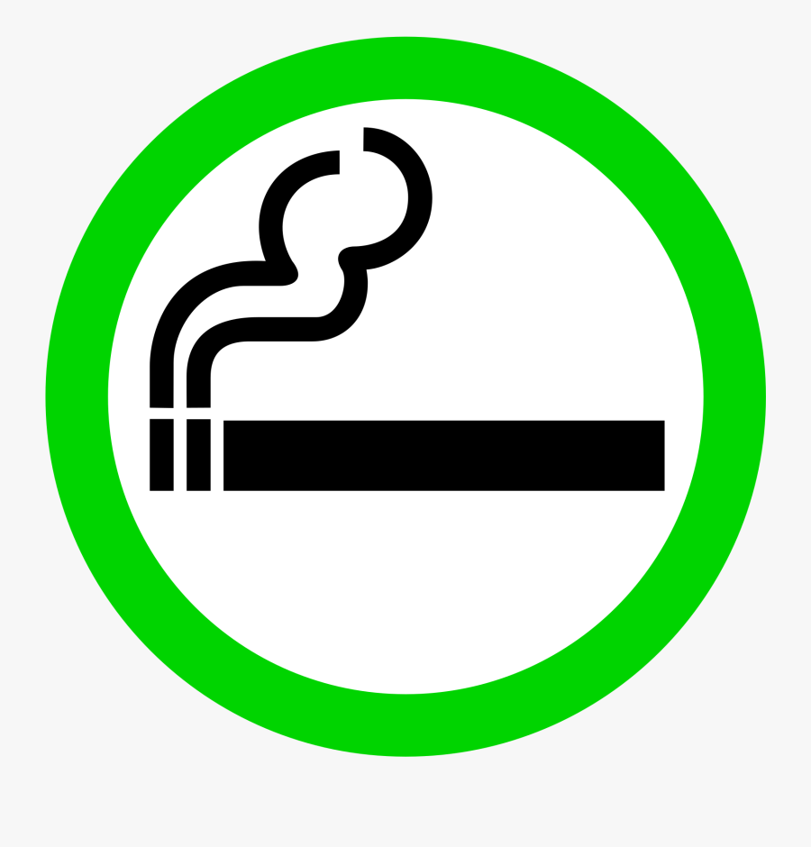 Smoking Area Clip Arts - Designated Smoking Area Icon, Transparent Clipart