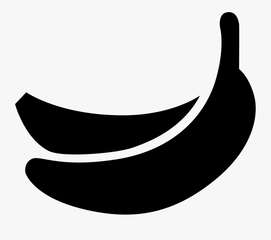 Clip Art Banana Svg - Banana Icon, Transparent Clipart