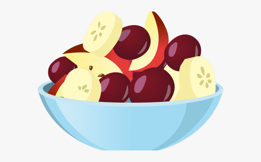 Banana Clipart Bowl - Fruit Salad Clipart Png, Transparent Clipart