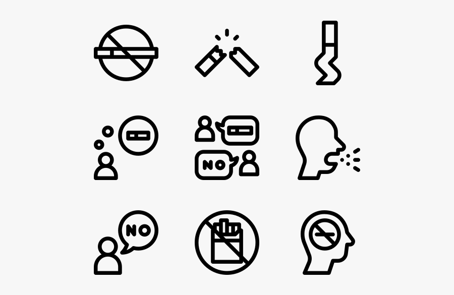 Quit Smoking - Quit Smoking Icon, Transparent Clipart