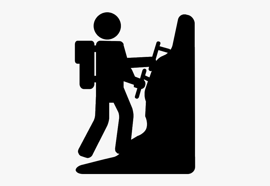 Mountaineering And Ski-mountaineering - Vector Graphics, Transparent Clipart