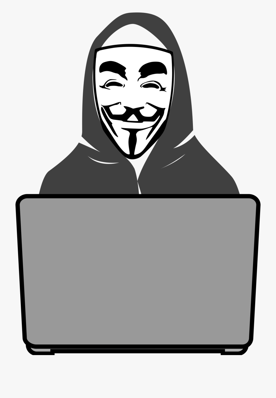 Security Hacker Computer Security Anonymous Computer - Hacker Png, Transparent Clipart