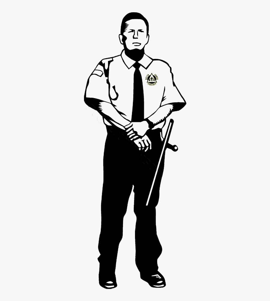 Security Guard Police Officer Royalty-free Clip Art - Security Guard Blac.....