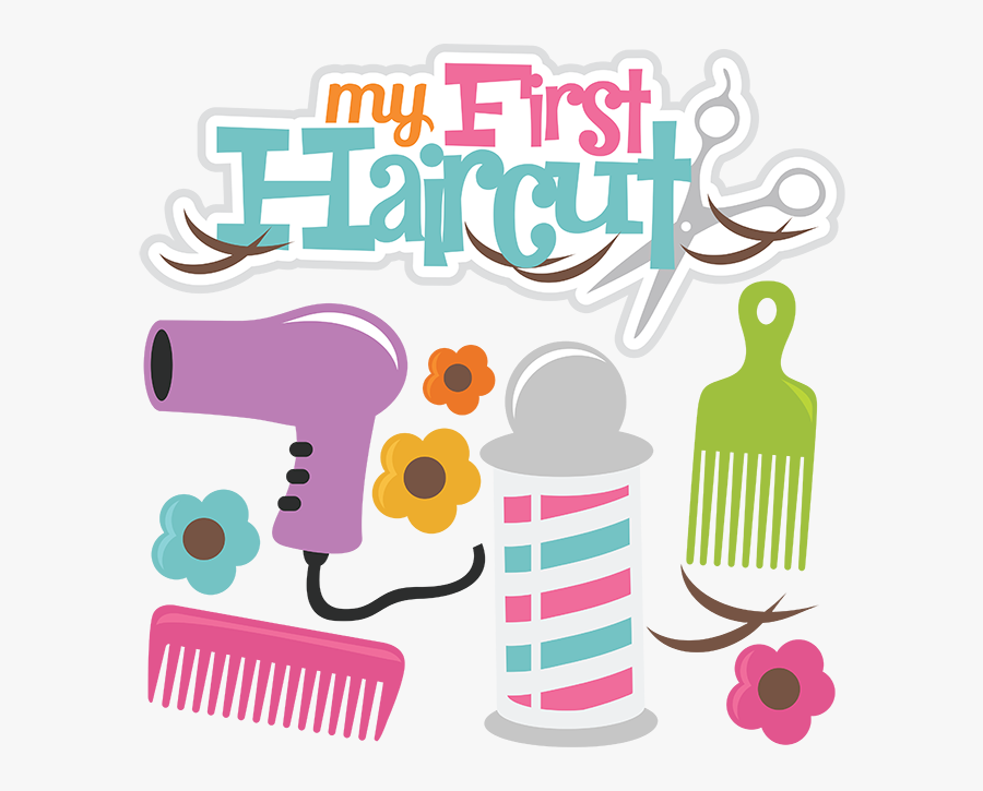 My First Cut Hair, Transparent Clipart