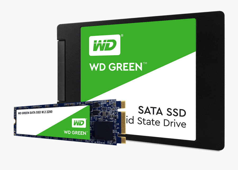 Wd Green Ssd, Transparent Clipart