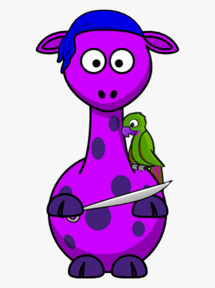 Transparent Pirate Sword Png - Brown Giraffe Clipart, Transparent Clipart