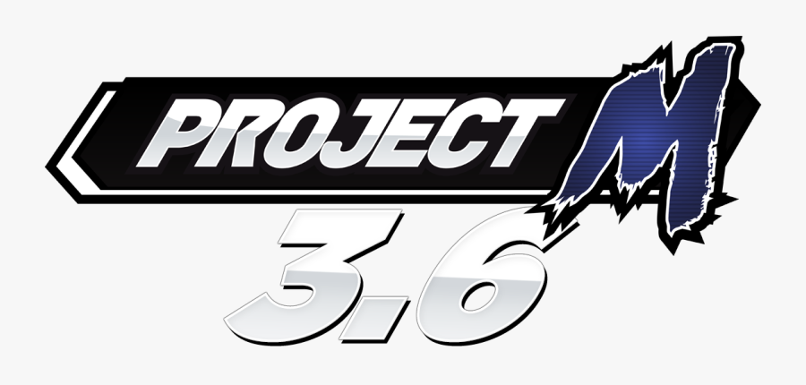 Super Smash Bros Project M Logo, Transparent Clipart