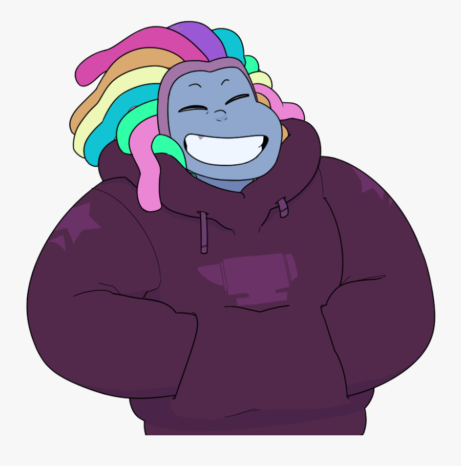 Purple Pink Facial Expression Mammal Cartoon Vertebrate - Cute Bismuth Steven Universe, Transparent Clipart