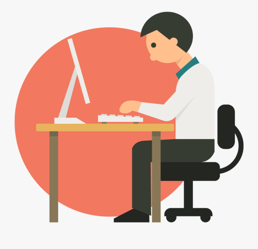 Computer Work Png, Transparent Clipart