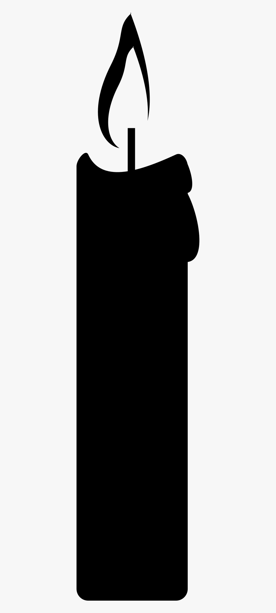 Clipart Candle Thick - Shopping Bag, Transparent Clipart