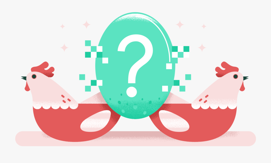 Egg Vs Chicken Png, Transparent Clipart