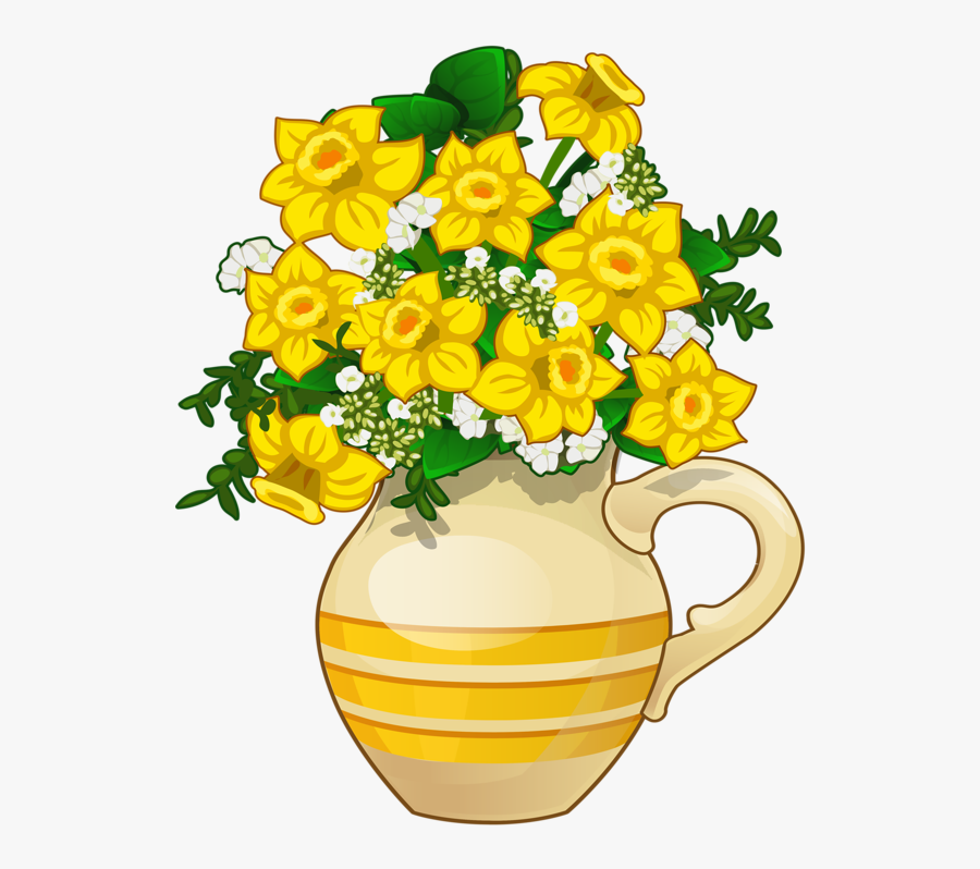 Image Du Blog Zezete2 - Flower Vase Cartoon Png, Transparent Clipart
