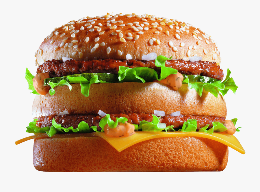 Mcdonald"s Big Mac Close Up Clip Arts - Hamburger Png, Transparent Clipart