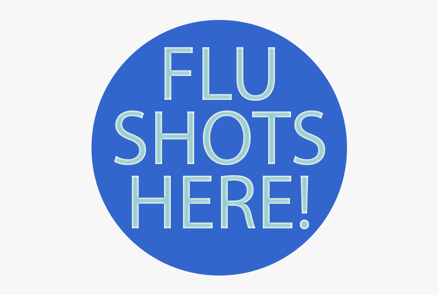 Flu Shots - Circle, Transparent Clipart