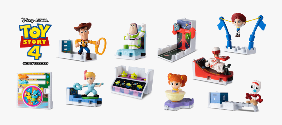 Toy Story 4 Mcdonalds Toys, Transparent Clipart
