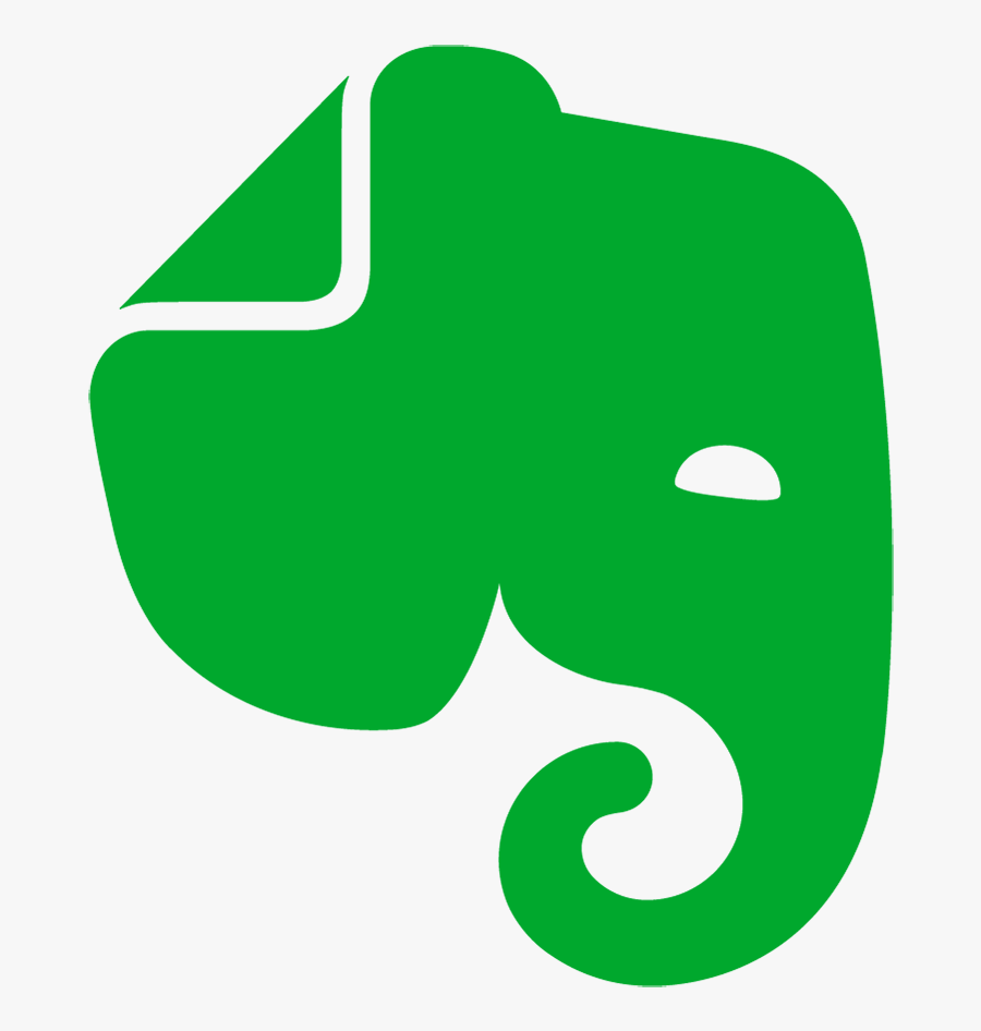 Evernote App Icon, Transparent Clipart