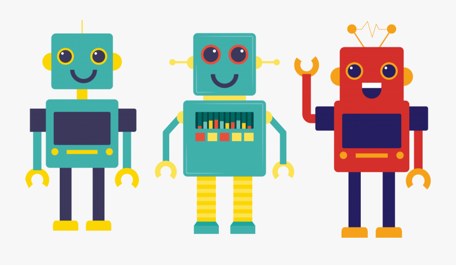 Robot, Transparent Clipart