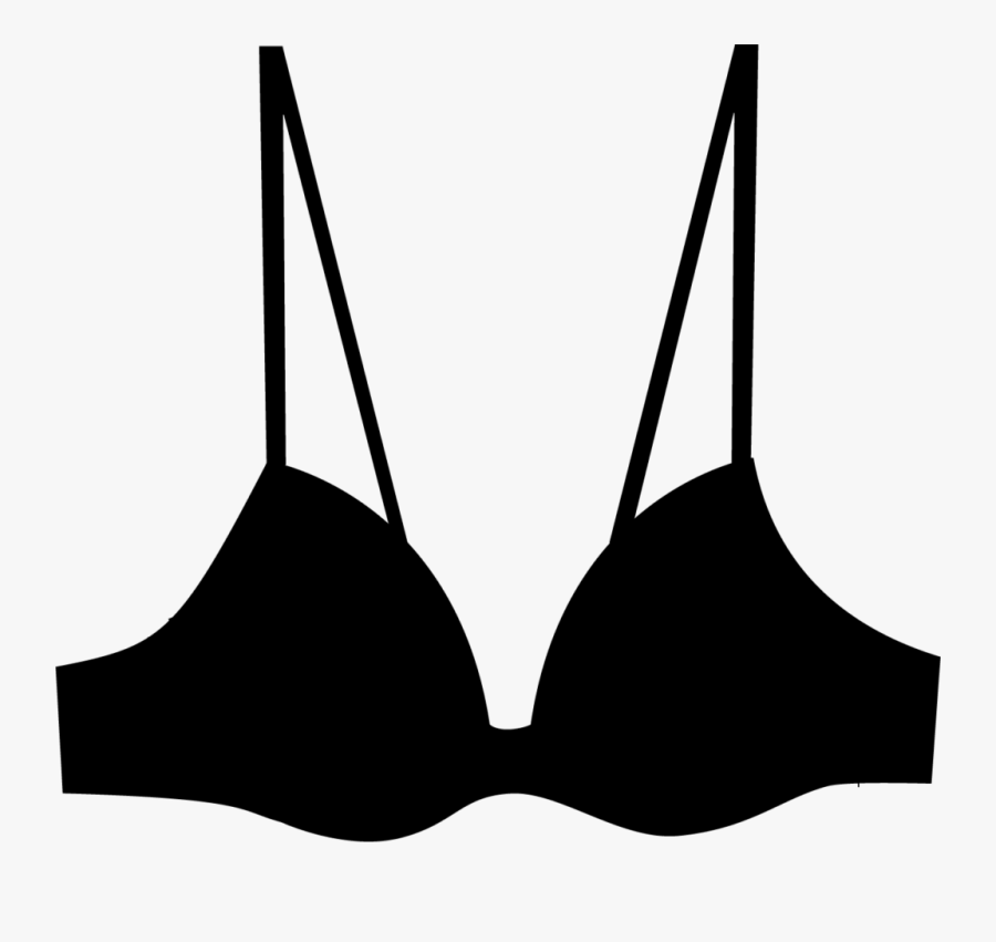 Illustration Of A T-shirt Bra - Brassiere, Transparent Clipart