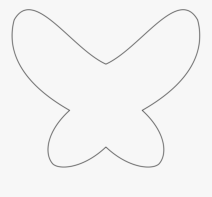 Butterfly Tech Svg Clip Arts - Butterfly Wings Coloring Page, Transparent Clipart