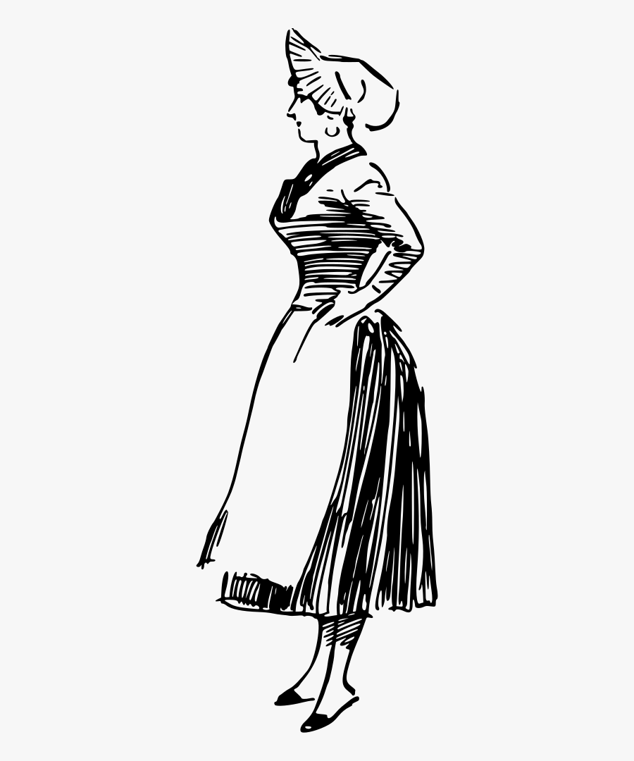 Maid - Icon, Transparent Clipart