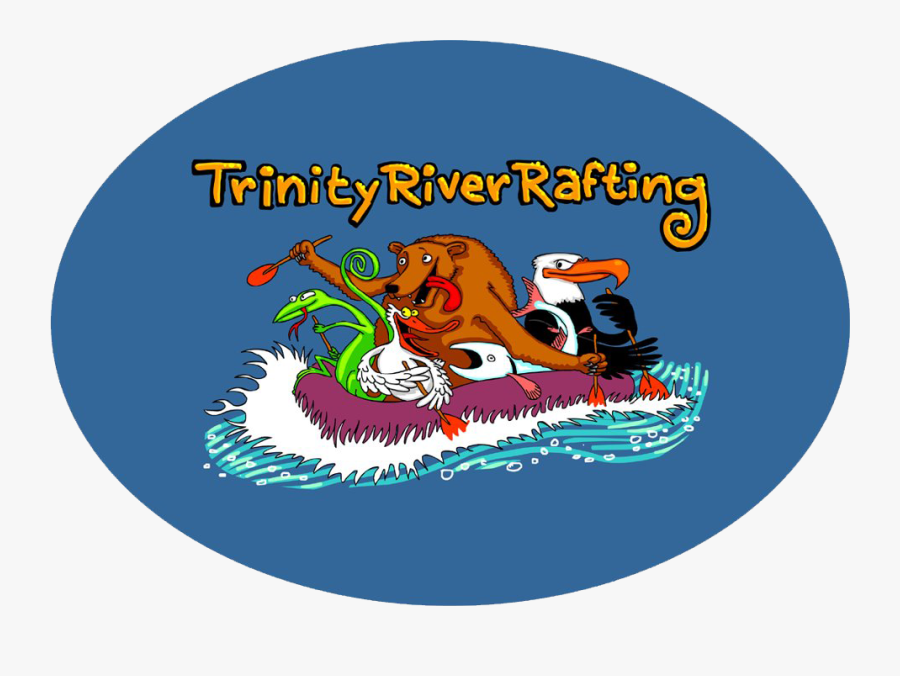 Trinity River Rafting - Cartoon, Transparent Clipart