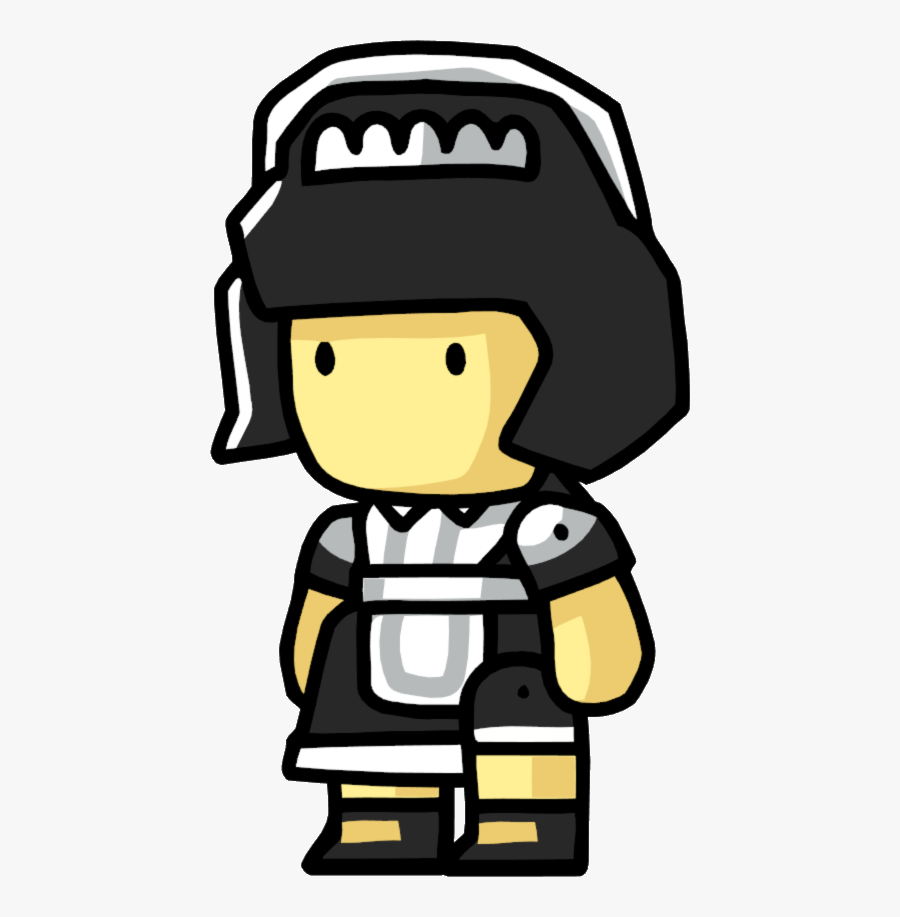 Female Maid - Scribblenauts Cinderella, Transparent Clipart