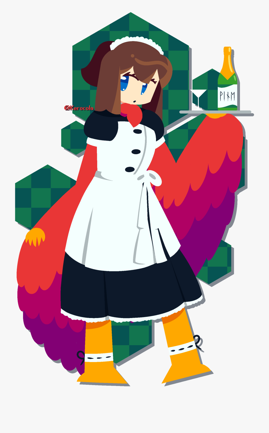 Maid Page - Illustration, Transparent Clipart