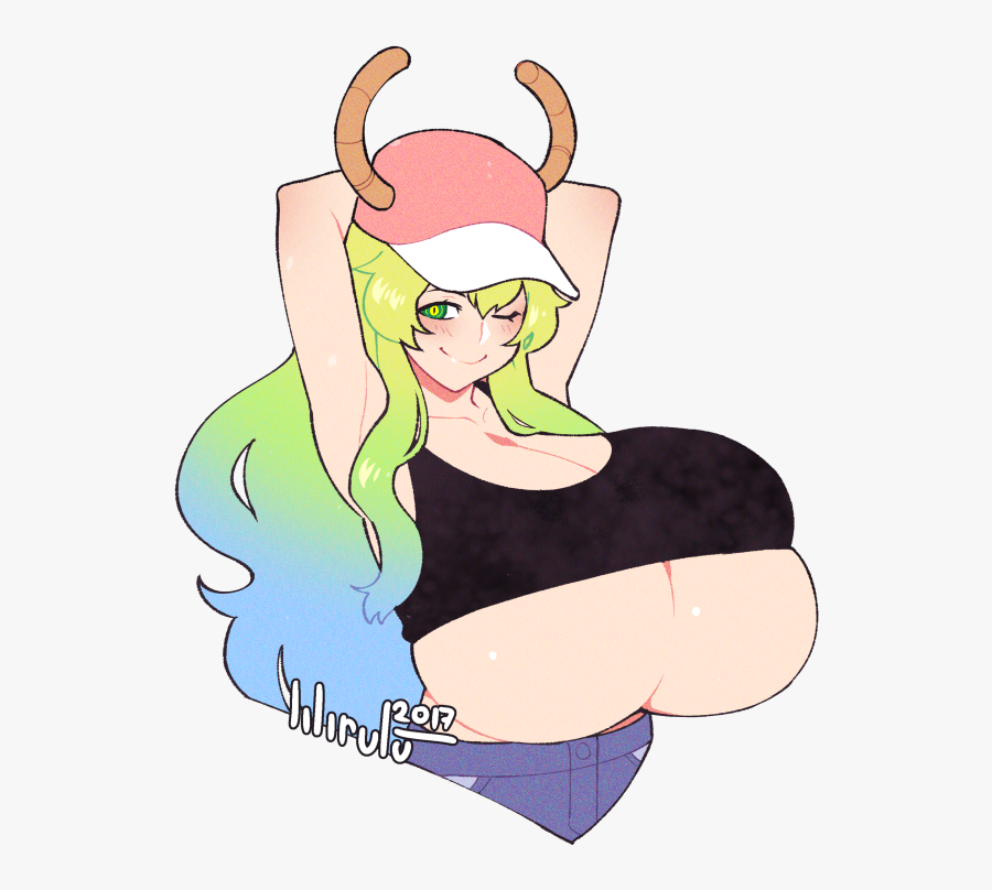 Lucoa Gets A Little - Miss Kobayashi's Dragon Maid Big Boobs, Transparent Clipart