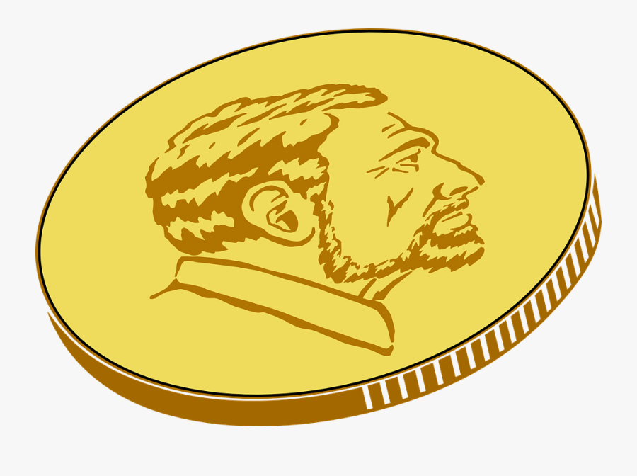 Gold, Coin, Wealth, Value, Finance, Banking, Rich - Gold Coin Clipart, Transparent Clipart