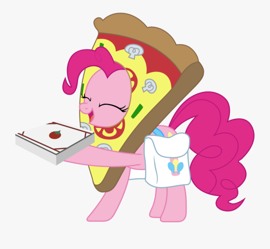 Clip Art Pizza Delivery Costume - Mlp Pizza, Transparent Clipart