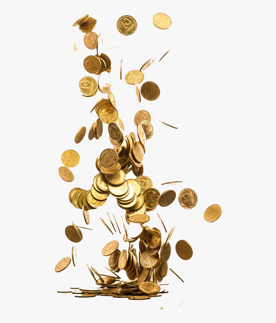 Money Coins Png, Transparent Clipart