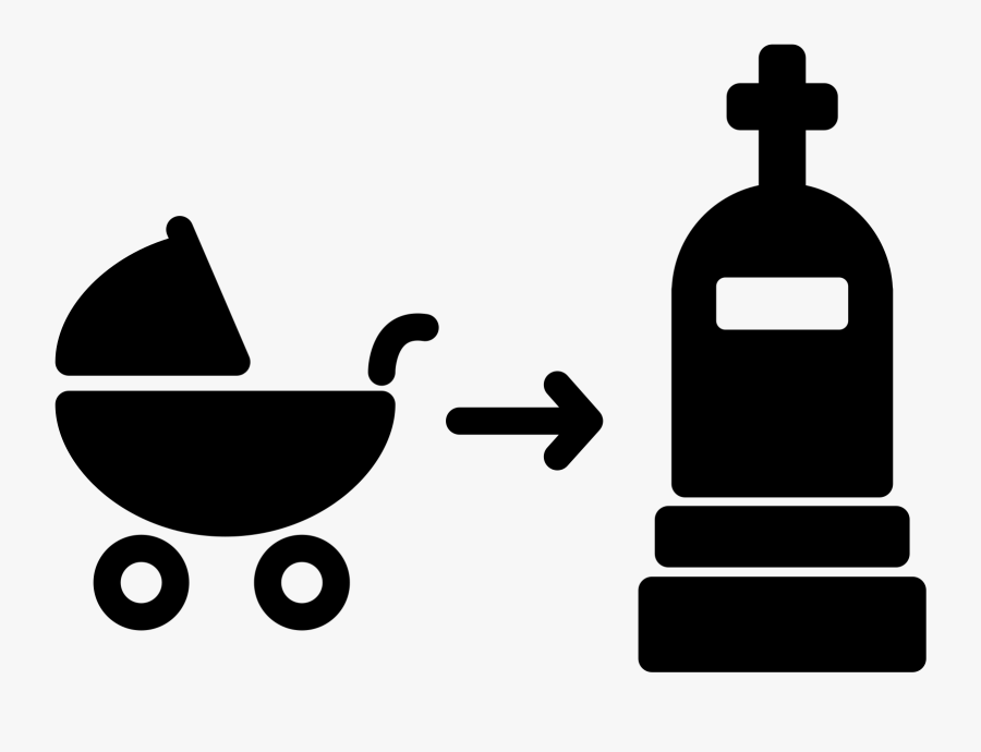 Cradle To Grave Icon Clipart , Png Download - Grave Icon, Transparent Clipart