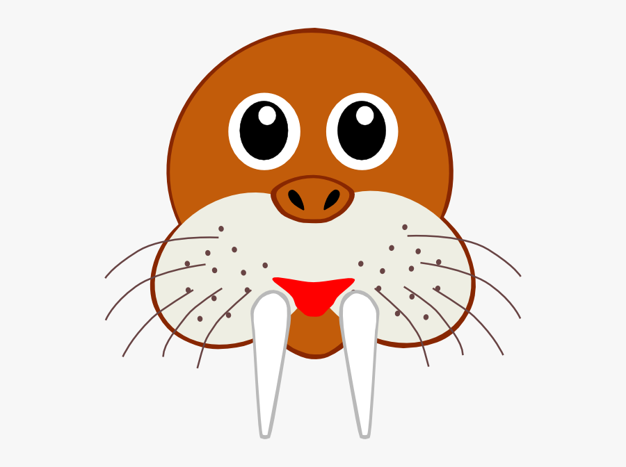 Mascara De Una Morsa, Transparent Clipart