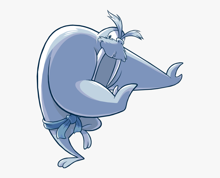 Club Penguin Wiki - Club Penguin Walrus, Transparent Clipart
