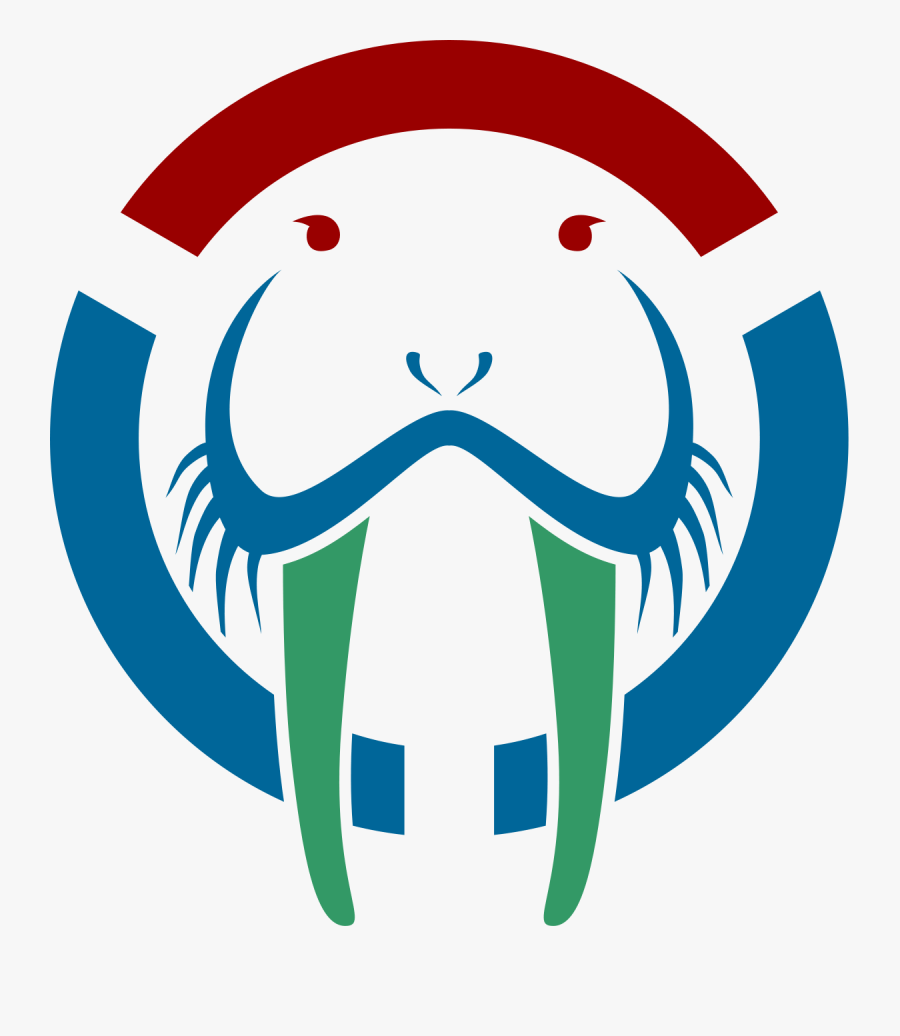 Walrus Logo, Transparent Clipart