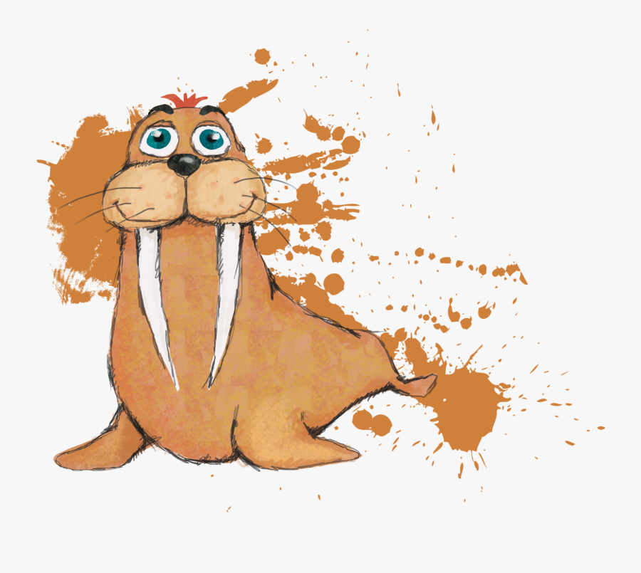 Walrus Clip Art, Transparent Clipart