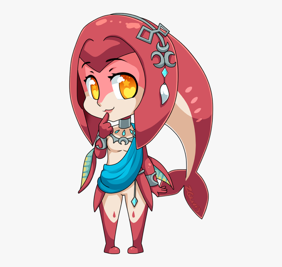Grave Clipart Grave Digging - Zelda Breath Of The Wild Mipha Chibi, Transparent Clipart