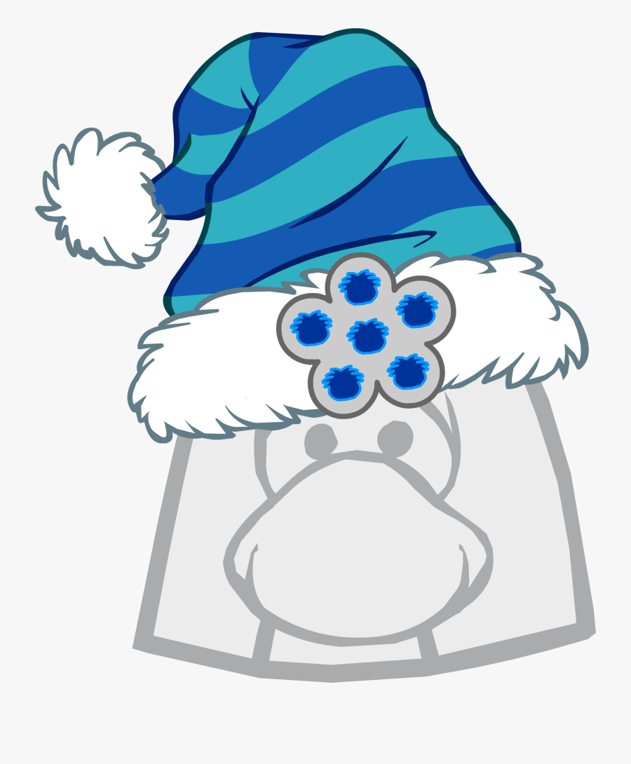 Club Penguin Wiki - Club Penguin Black Hat, Transparent Clipart