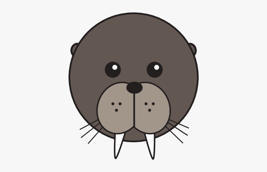 Animaru Walrus - Cartoon, Transparent Clipart